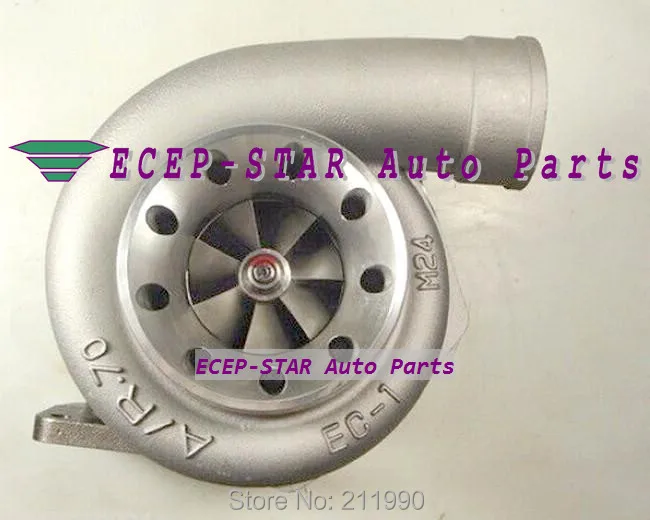 T78 Turbo Turbocharger compressor ar. 70 turbine ar .1.05 oil cooled v-band T4 flange (3)