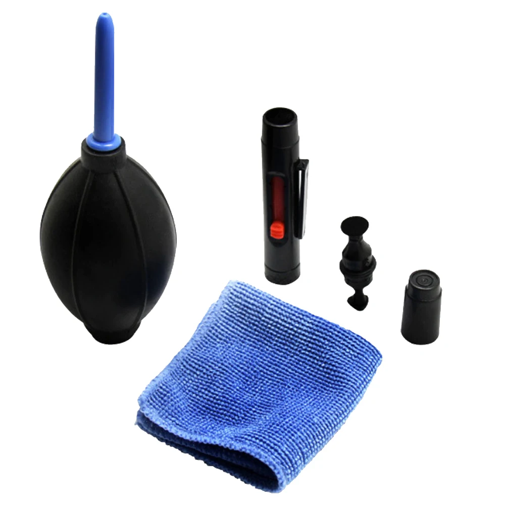 

Gosear Camera Clean Kit Cleaning Cloth Cleaner Pen Air Blaster Blower Accessories Set for DSLR Camera Keyboard Phones Gadgets