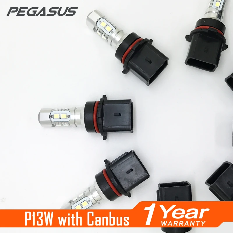 Автомобильная фара PEGASUS P13W светодиодный налобный светильник 6800K 2 шт. фонарь