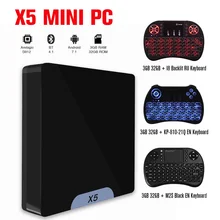 Beelink X5 Mini PC Intel Atom X5 – Z8350 Windows 10 Android 5.1 2.4GHz WiFi Bluetooth 4.0 Ethernet 1000M 2GB RAM + 32GB Tv Box