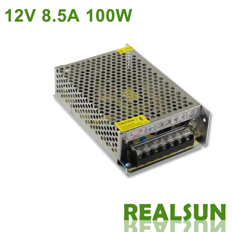 

12V 8.5A 100W Switch Power Supply Driver Switching For LED Strip Light Display 110V/220V