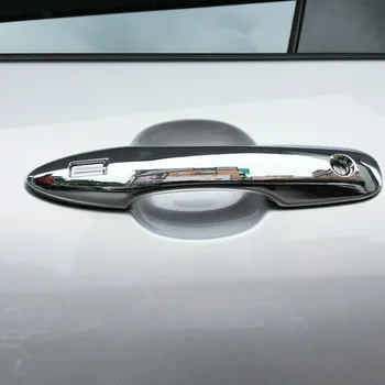 

ABS Chrome Side Door Handles Decorative Cover Trim 4pcs For Toyota Prius PHV Prime Plug-in Hybrid 2017 2018