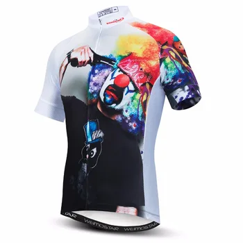 

3D Cycling jersey Men's Mountain Bike jersey Pro MTB Bicycle Shirts Team Road racing Top Ropa Ciclismo Maillot 2018 Colorful