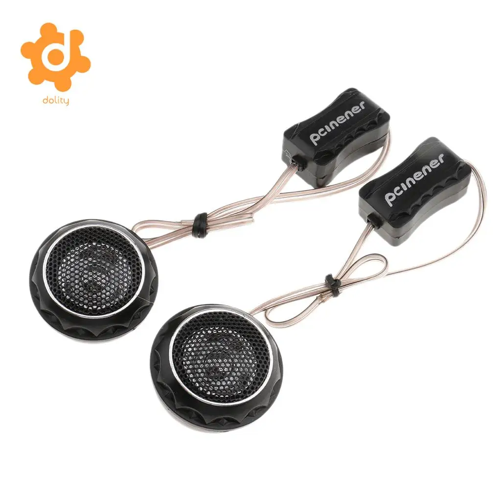 dolity Car Stereo Speaker Tweeter with Subwoofer for Car Audio System High Quality