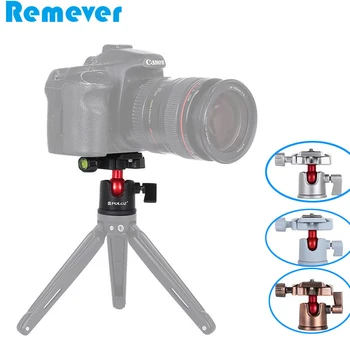 

New Aluminum Alloy Ball Head Gimbal with 1/5inch Screw for Canon Nikon DSLR Cameras Tripod Head Base Mounts for Tripod