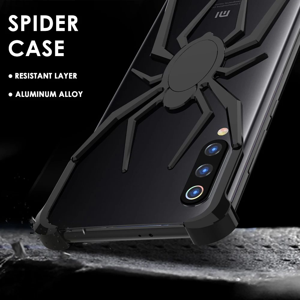 

R-Just aluminum alloy metal shockproof bumper for millet 9 spider stability machine simple easy to remove protective armor