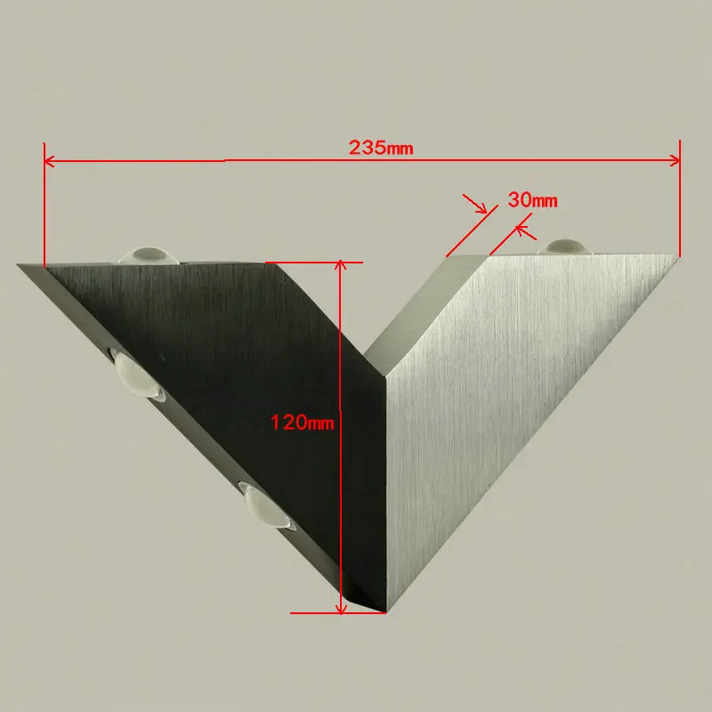 Светодиодный настенный светильник v-образной формы, алюминиевый треугольник 6 Вт, AC85-265V для домашнего интерьера, для гостиной, спальни, коридора, настенный светильник BF