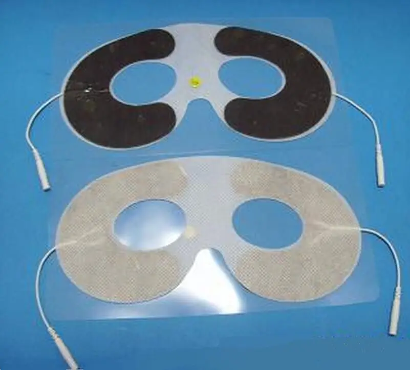 

Non-woven Electrode Pads Eye Massage Electrodes For TENS/EMS Digital meridian physiotherapy Unit Plug Hole 2.0mm