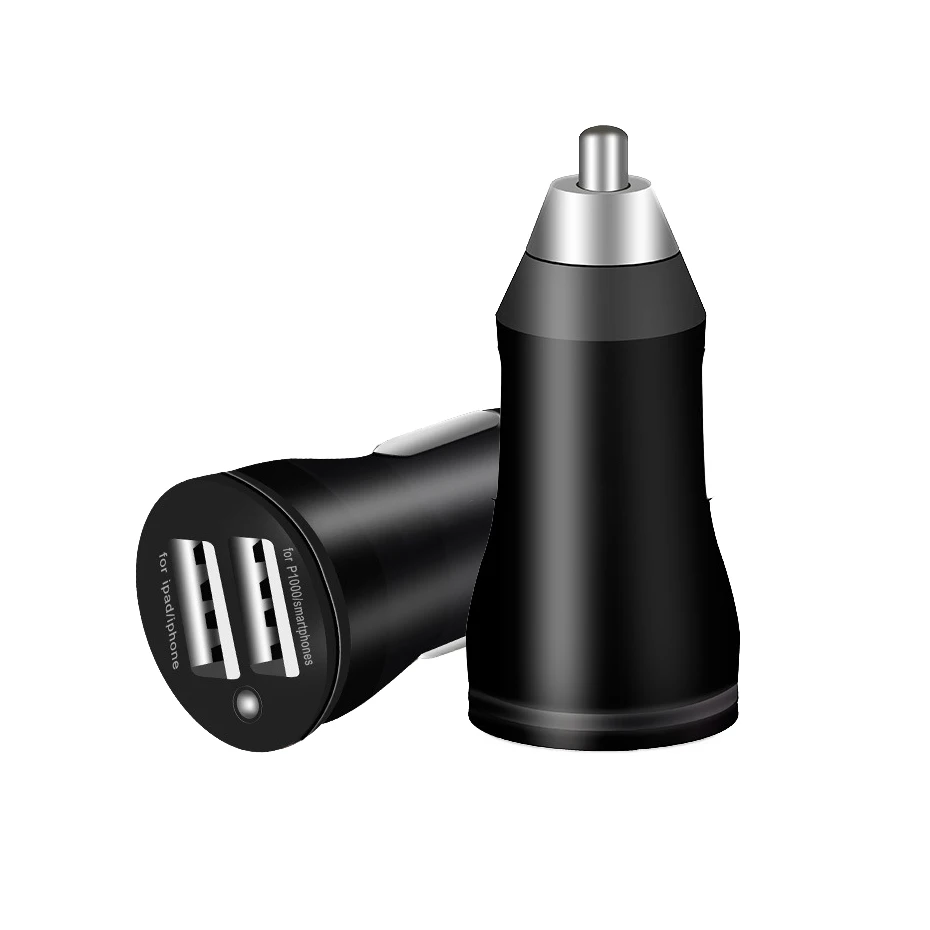 

5V 2.1A Dual USB Car Charger Auto Charger GPS Navigator Car Quick Charger Universal for Smart Pad Iphone Samsung Xiaomi Huawei