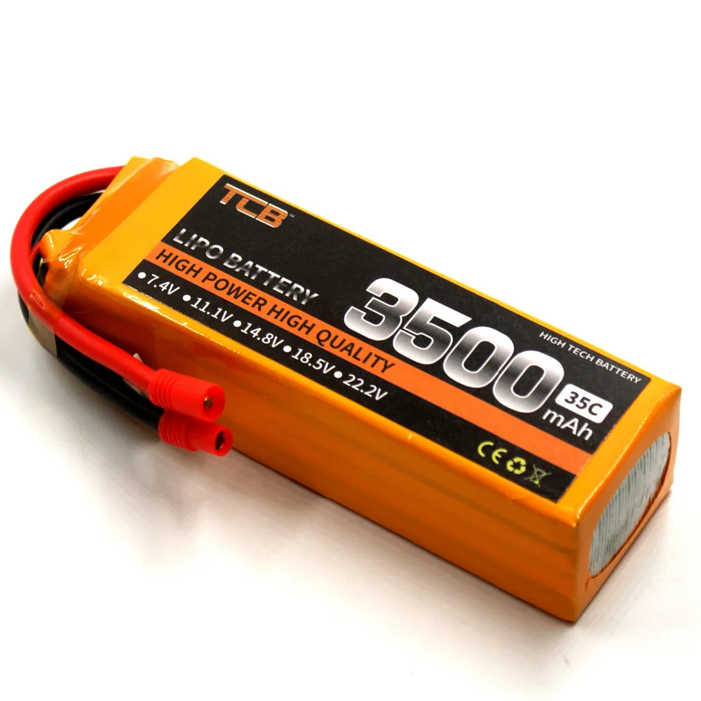 

TCB RC Lipo battery 18.5v 3500mAh 35C 5s RC airplane cell drone AKKU Li-Po batteria Free shipping