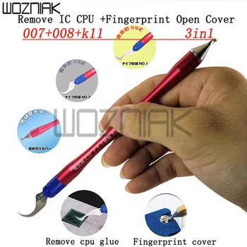 

Remove IC CPU knife fingerprint open cover artifact multi-function repair tool tweezers shovel fingerprint for iphone repair