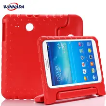 Capa para samsung galaxy tab e 9.6 t560 t561 mão de corpo inteiro crianças crianças silicone seguro para SM-T560 tablet capa