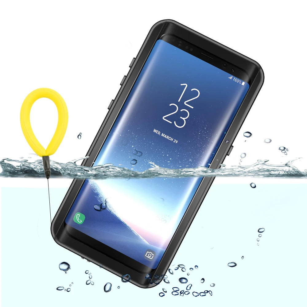 Original Waterproof Case Cover for Samsung S8 S9 Plus Outdoor Summer Swimming Shockproof Case for Samsung Galaxy S8P S9Plus