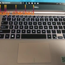 Силиконовая клавиатура для ноутбука кожного покрова протектор для Dell Inspiron 13 5000 5368 5370 5378 5379 13,3 дюймов 2-в-1 Тетрадь