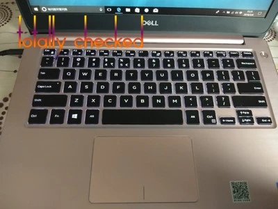 Силиконовый чехол для клавиатуры ноутбука Защитная пленка Dell Inspiron 13 5000 5368 5370 5378