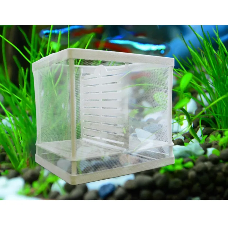 

Aquarium Fish Breeding Incubator Net Hanging Fish Hatchery Isolation Box for Aquarium Accessory