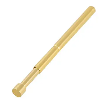 

100 Pcs 2.5mm Flat Tip 33.35mm Length Spring Test Probes Pins Free shipping