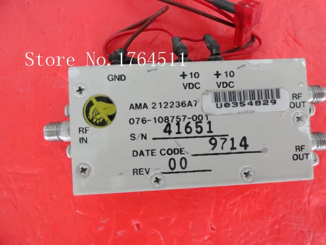 

[BELLA] HARRIS 076-109413-001 10V SMA supply amplifier