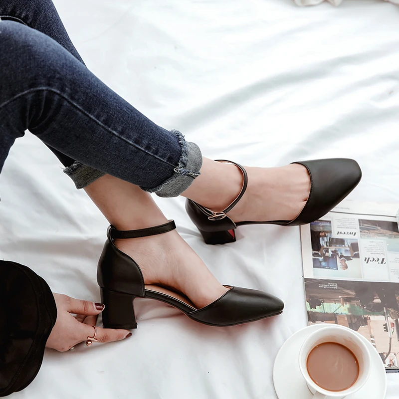 square heels near me