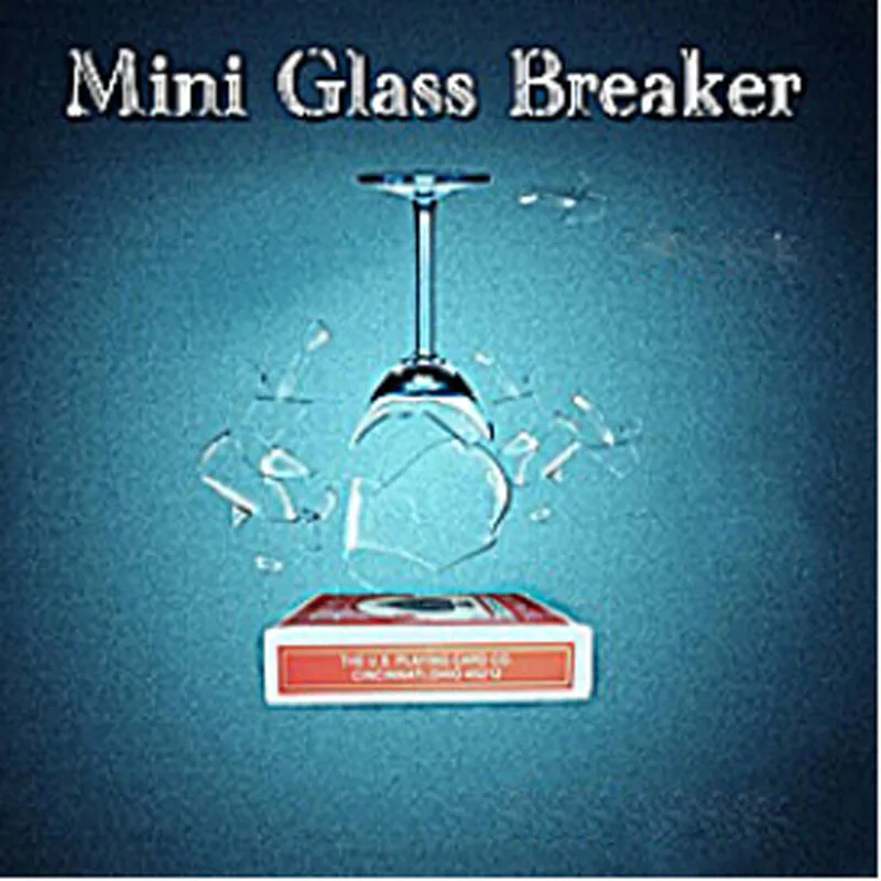 

Mini Glass Breaker Magic Tricks Magician Glass Breaking Magia Device Stage Illusions Accessories Gimmick Props