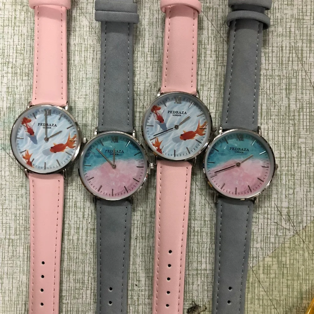 CL016 Для женщин студийной съемки под заказ смотреть напечатать ваш собственный логотип бренда OEM часы дропшиппинг; розовые женские персонализированные наручные часы