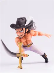 18 см One piece Dracule Mihawk фигурку ПВХ Новая Коллекция Цифры игрушки brinquedos коллекция для Рождественский подарок