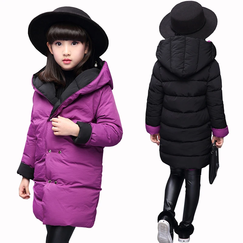 Aliexpress.com : Buy New Girls Two Sides Wear Jacket Kids ...