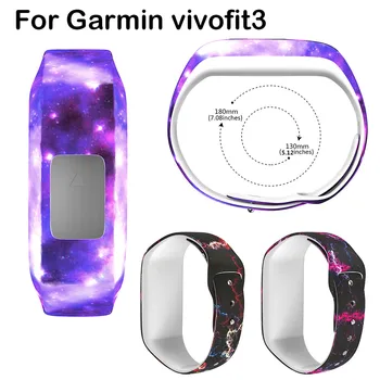 

CARPRIE Wrist Band Sport Soft Silicone Wirstband Replacement Strap For Garmin Vivofit 3 Watch td1008 Dropship