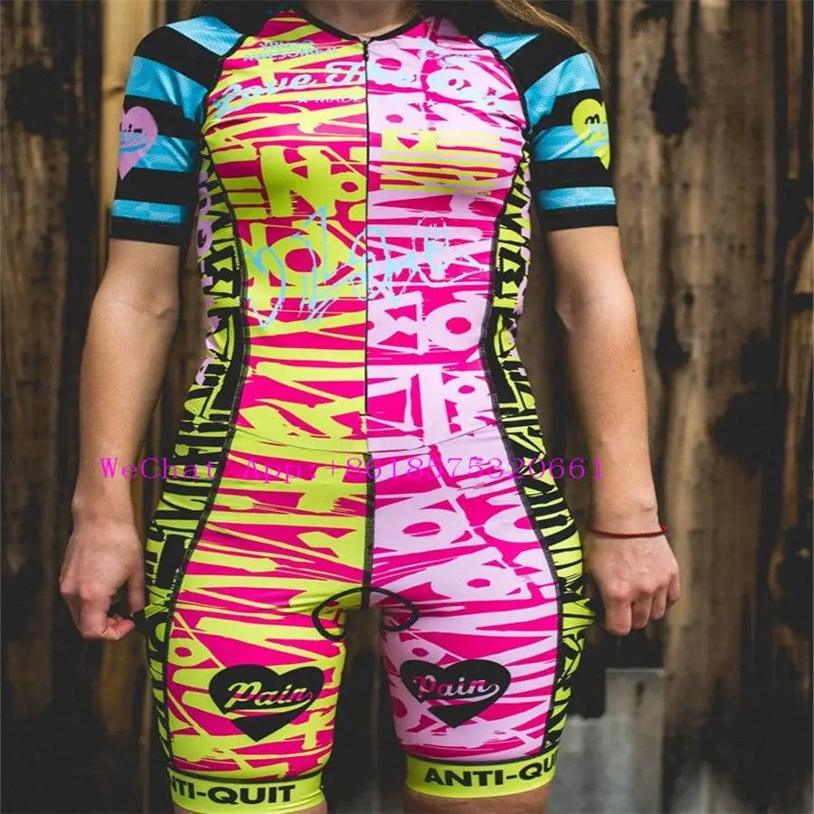 

2019 Love the pain Triathlon High quality Body Suits skinsuit aero Radfahren Kleidung Ciclismo Verpflichten benutzer ausweichen