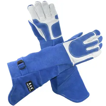 

Thicken Anti-bite safety gloves tactical animal training feeding for dog cat pet bite anti-scratch protective gloves
