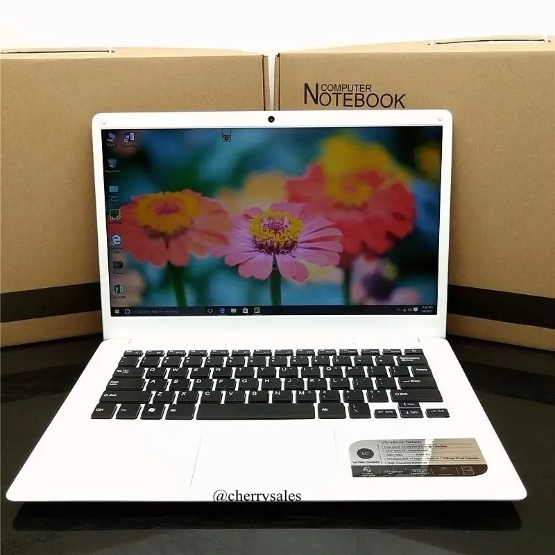 14.1 Inch Ultrabook Computer Intel Atom X5 Z8300/8350 8000mAh battery