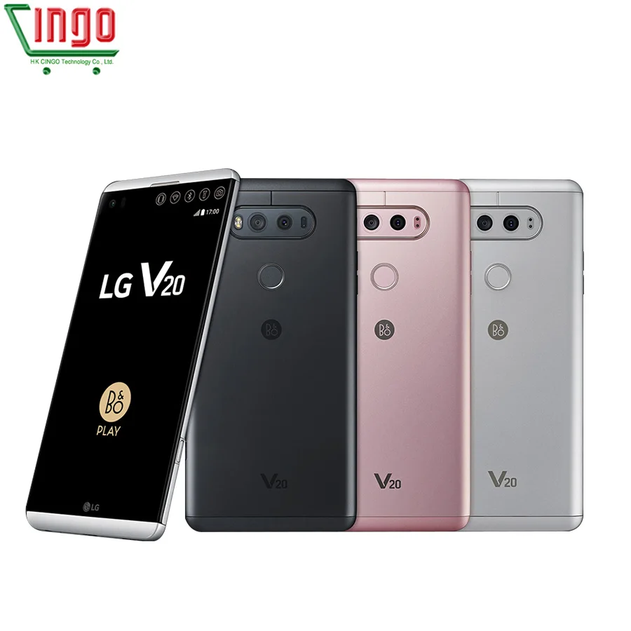 LG V20 4GB RAM 64GB ROM Android Quad Core 5.7'' 16MP Camera 4G LTE Fingerprint Smartphone Refurbished lg v20