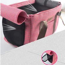 Новая парусиновая Повседневная Сумка-переноска для собак, 6 цветов, переносная сумка на плечо, сумка-переноска для собак, складная дышащая сумка