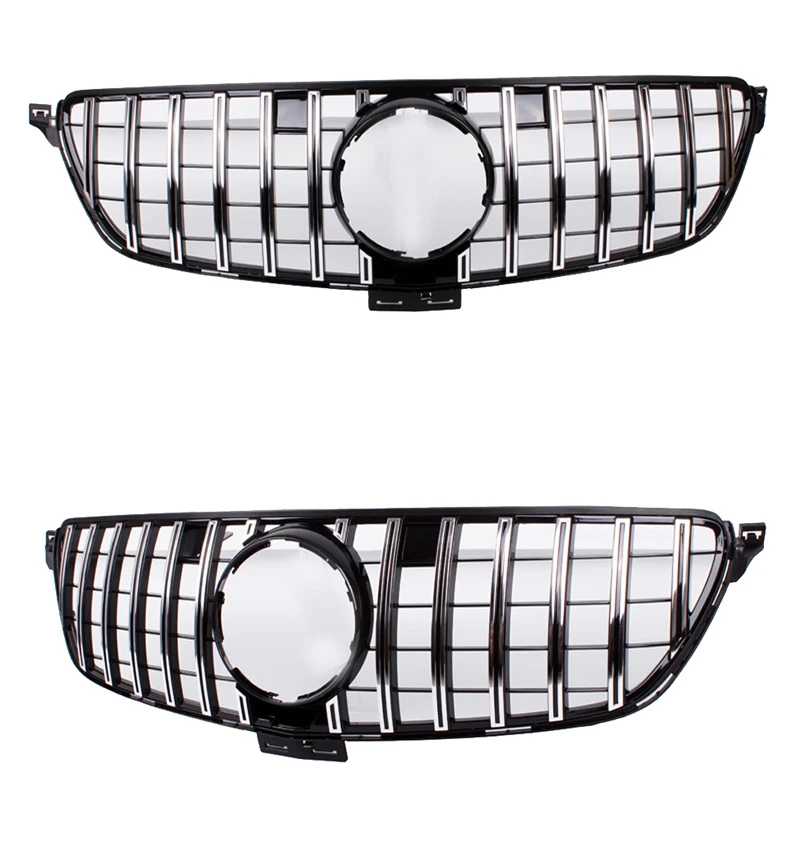 W166 GT grille Front Bumper GT R GTR Grill Mesh for Mercedes GLE class W166 5-door SUV GLE500