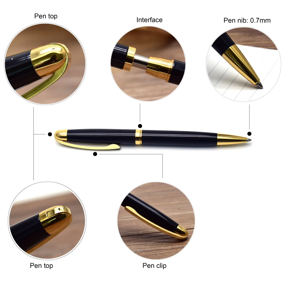 Guoyi Q39, роскошная ручка, металлическая шариковая ручка, офисные принадлежности, школьные канцелярские принадлежности, подарки и высокое качество, для отелей, бизнес, для письма, заправка