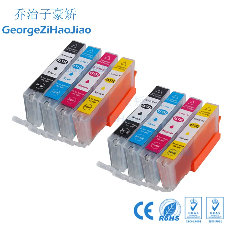 450XL 2 XPBKCMY совместимый чернильный картридж PGI450 PGI 450 Костюм для canon PIXMA MG6340 MG7140