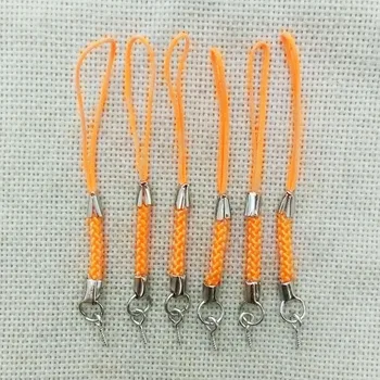 

Lanyard for key mobole phone strap Rope keychains charms jump ring Clasp Eyelets Drilled Screw on head Pins needles cley craft