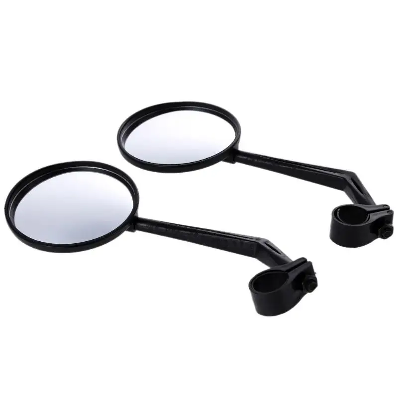 

2Pcs Cycling Bike Bicycle Handlebar Flexible Safe Rear View Rearview Mini Adjustable Bike Rearview Mirror Bike Bicycle Rear View