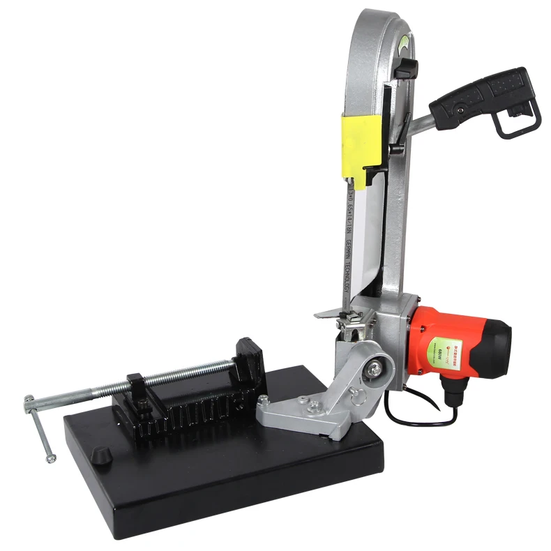 Electric Band Saw Machine Portable Small Woodworking Metal Wood Processing Hand Saw Carpentry Powerful Cutting Machine DLY-100 Electric Band Saw Machine Portable Small Woodworking Metal Wood Processing Hand Saw Carpentry Powerful Cutting Machine DLY-100