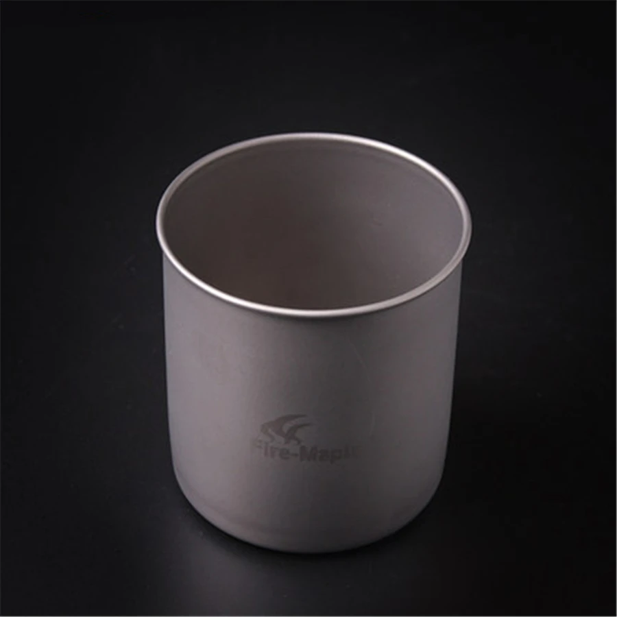 Portable Titanium Mug Cup Water Metal Insulated Drinkware Canecas