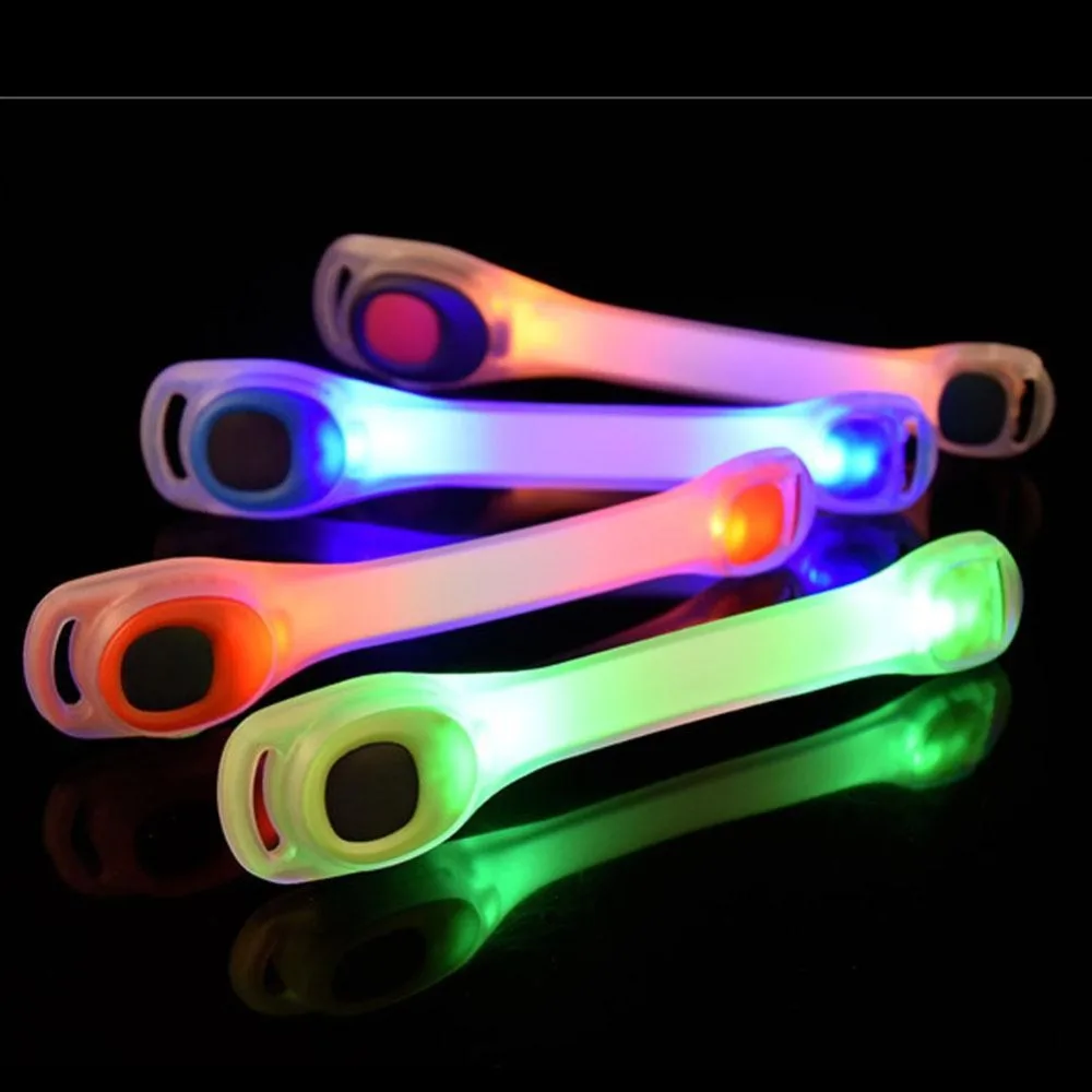 

1 Pc Useful LED Luminous Arm Band Light Outdoor Tool Night Safety Warning LED Bright Flash Light For Running Cycling Bike