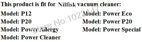 do aspirador de pó 5x e filtro