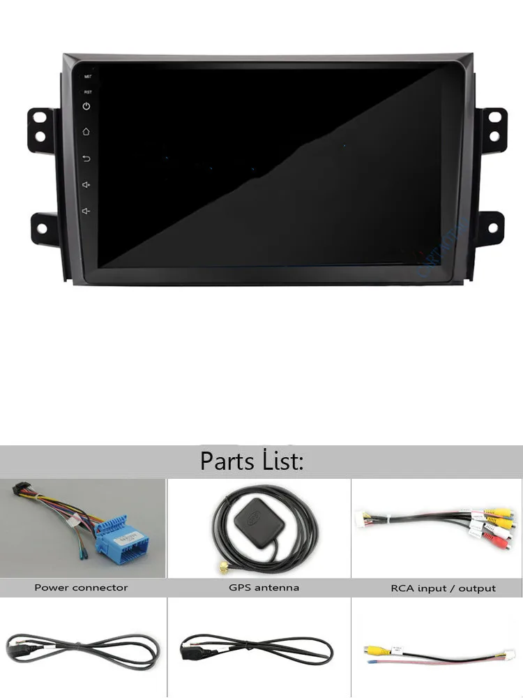 Flash Deal Android 8.1 OS 9 inch touch screen car radio player 2DIN Android car radio navigation multimedia player For Suzuki SX4 2006-2013 5