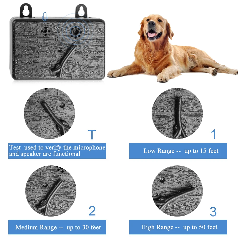 

Pet Ultrasonic Snoring Device Dog Control Anti-Squatting Ultrasonic Vocal Deterrence Power Outdoor Anti-Dog Equipment