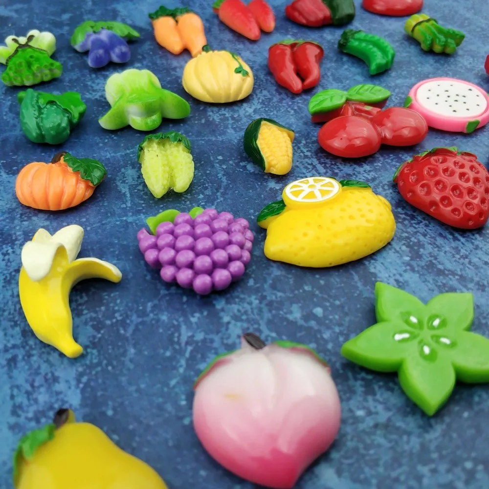 30 шт./компл. овощи фрукты сильный Неодимовый Магниты на холодильник для украшение на холодильник магнит Магнитная фото офисная мессаг