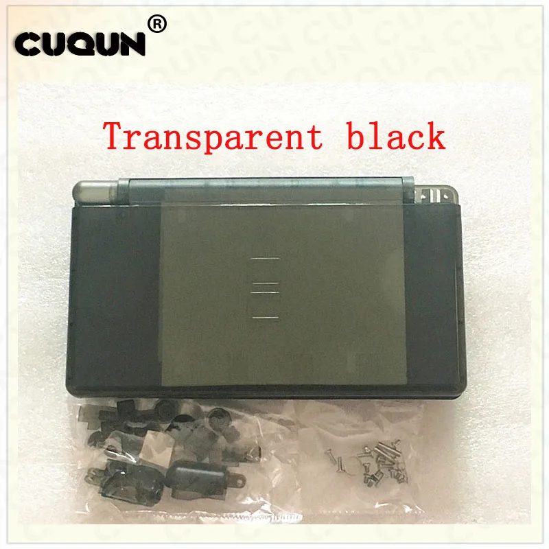 

New Replacement Shell For Nintend DS Lite Housing Shell Screen Lens Crystal Clear Full Housing Case for NDSLite Console