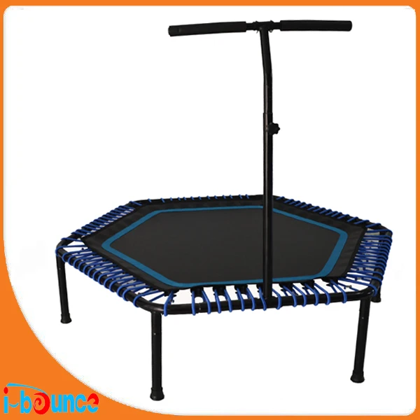 Шестиугольный фитнес батут с поручнями|trampoline trampoline|fitness trampolinehexagon trampoline |
