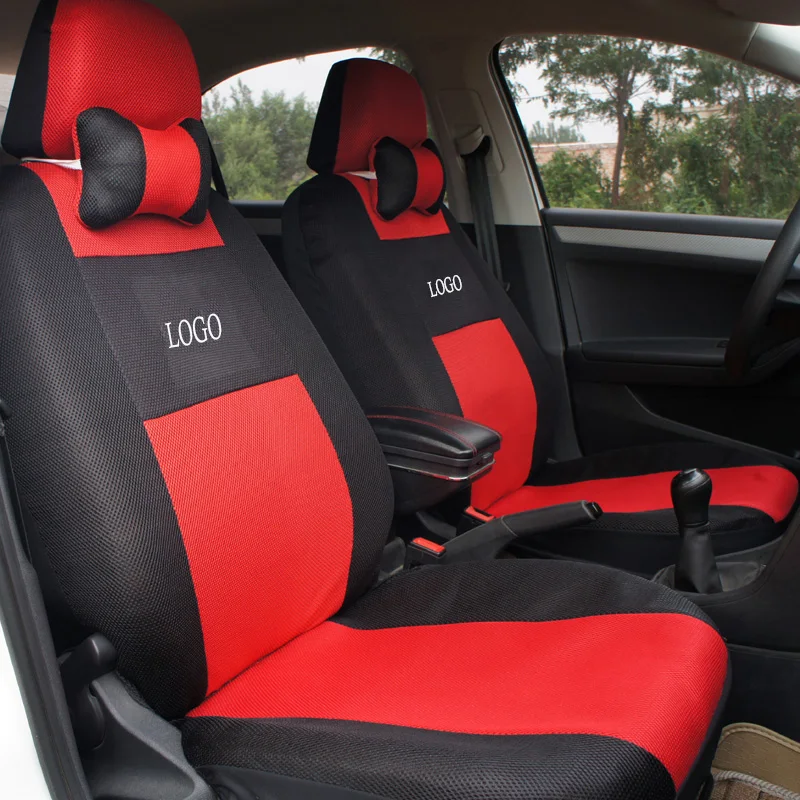 

Universal Car Seat Covers For Ford mondeo Focus 2 3 Fiesta kuga Edge Explorer ecosport BLACK/GRAY car accessories car-styling