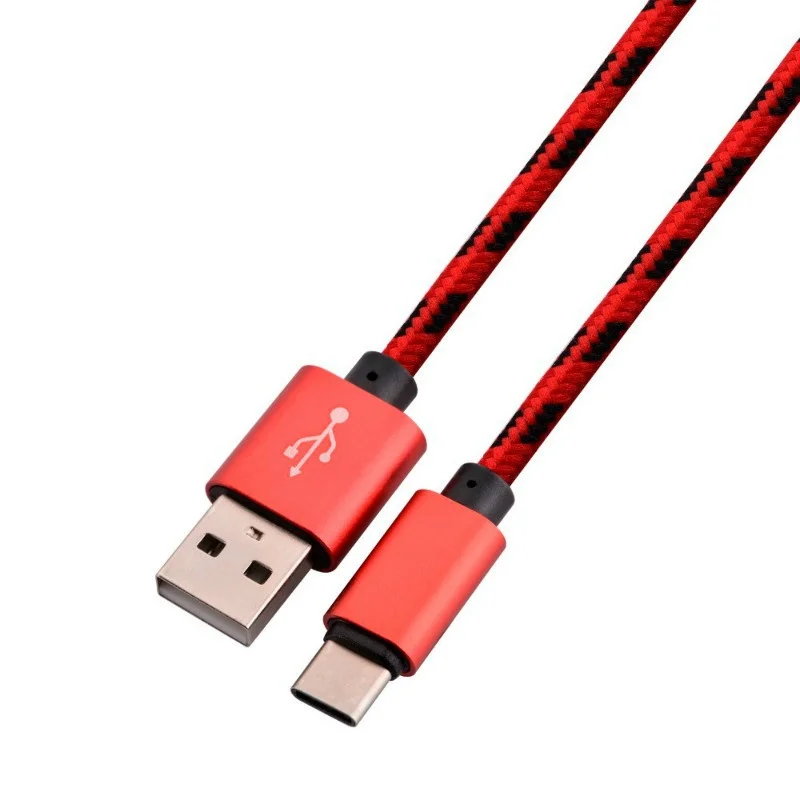 Usb type-C кабель для huawei P20 Lite MATE 20 Pro 0,2 м короткий USB кабель для быстрой зарядки для honor 10 v20 note 10 lenovo Yoga Tab 3 - Цвет: Красный