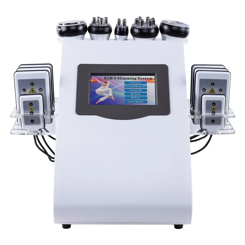 Вакуумная rf кавитация лазерная липосакция комбинированная машина для похудения/портативное Домашнее использование